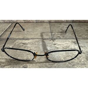 Vogue VO 3210 448 Black Metal Eyeglasses Frame 53-20-145-35mm Florence Italy G16